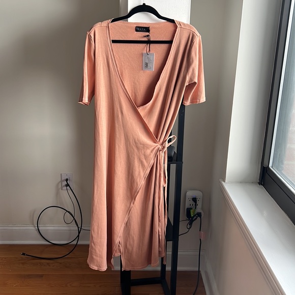 NWT hatch maternity wrap dress - Picture 2 of 11